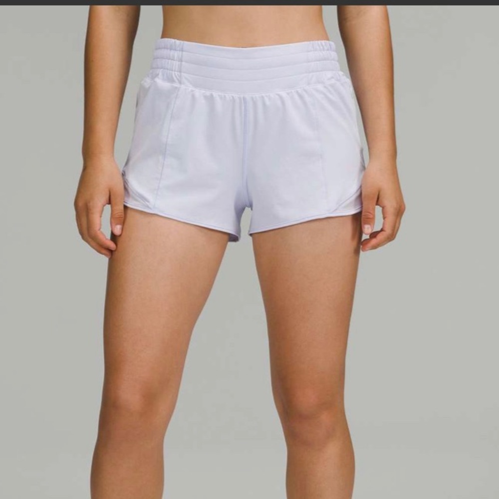lululemon high rise 2.5 inch hotty hots